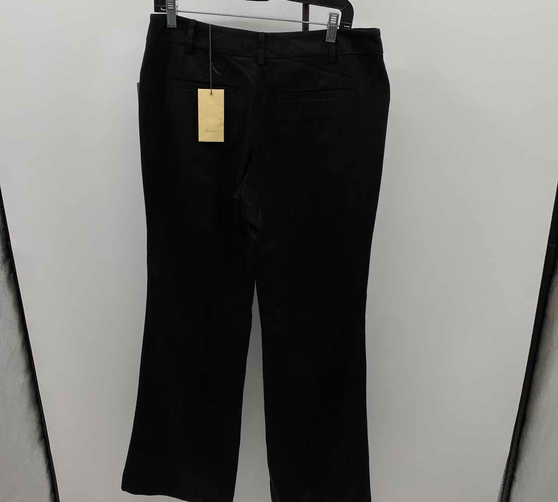 Elevenses Women's Size 10 Black Solid Pants
