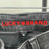 Lucky Brand Women's Size 10 Black Solid Jeans