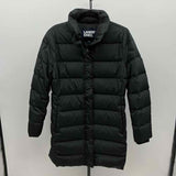 Lands End Women's Size S Black Solid Coat