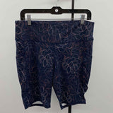 JJill Women's Size 10 Navy Floral Shorts