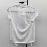 Keren Hart Women's Size S White Textured Cardigan