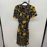 nanette lepore Women's Size 10 Black Floral Dress