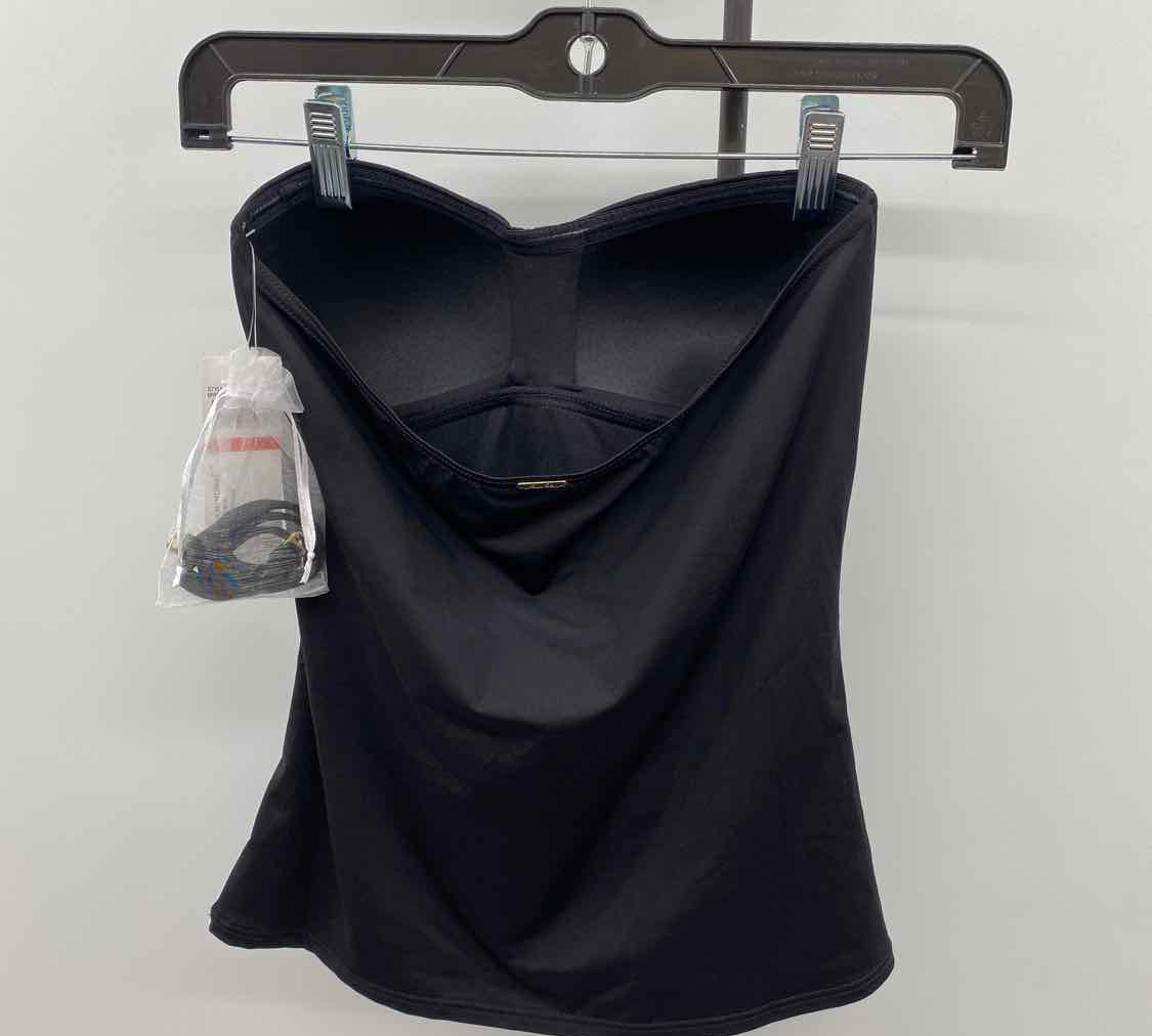Anne Cole Women's Size XS Black Solid Swimsuit - Separate