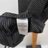 Loft Women's Size M Black Stripe Tank