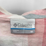 Columbia Women's Size M Pink Plaid Long Sleeve Shirt