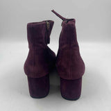 White House Black Market Women's Shoe Size 6.5 Wine Studs Boots
