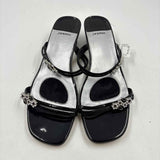 Jasmin Women's Shoe Size 9 Black Beaded Sandals