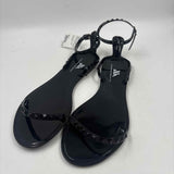 Alexandria Brandao Women's Shoe Size 9 Black Textured Sandals