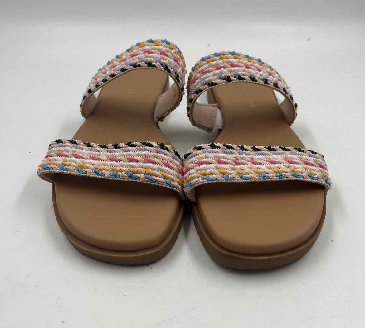 Kelly & Katie Women's Shoe Size 9 Multi-Color Stripe Sandals