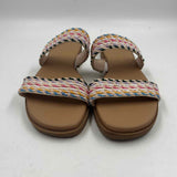 Kelly & Katie Women's Shoe Size 9 Multi-Color Stripe Sandals