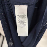 Adrianna Papell Women's Size 6 Navy mesh Dress