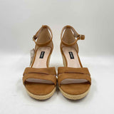 Nine West Women's Shoe Size 8.5 Caramel Solid Sandals
