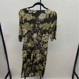 Connected Women's Size 8 Green Floral Dress