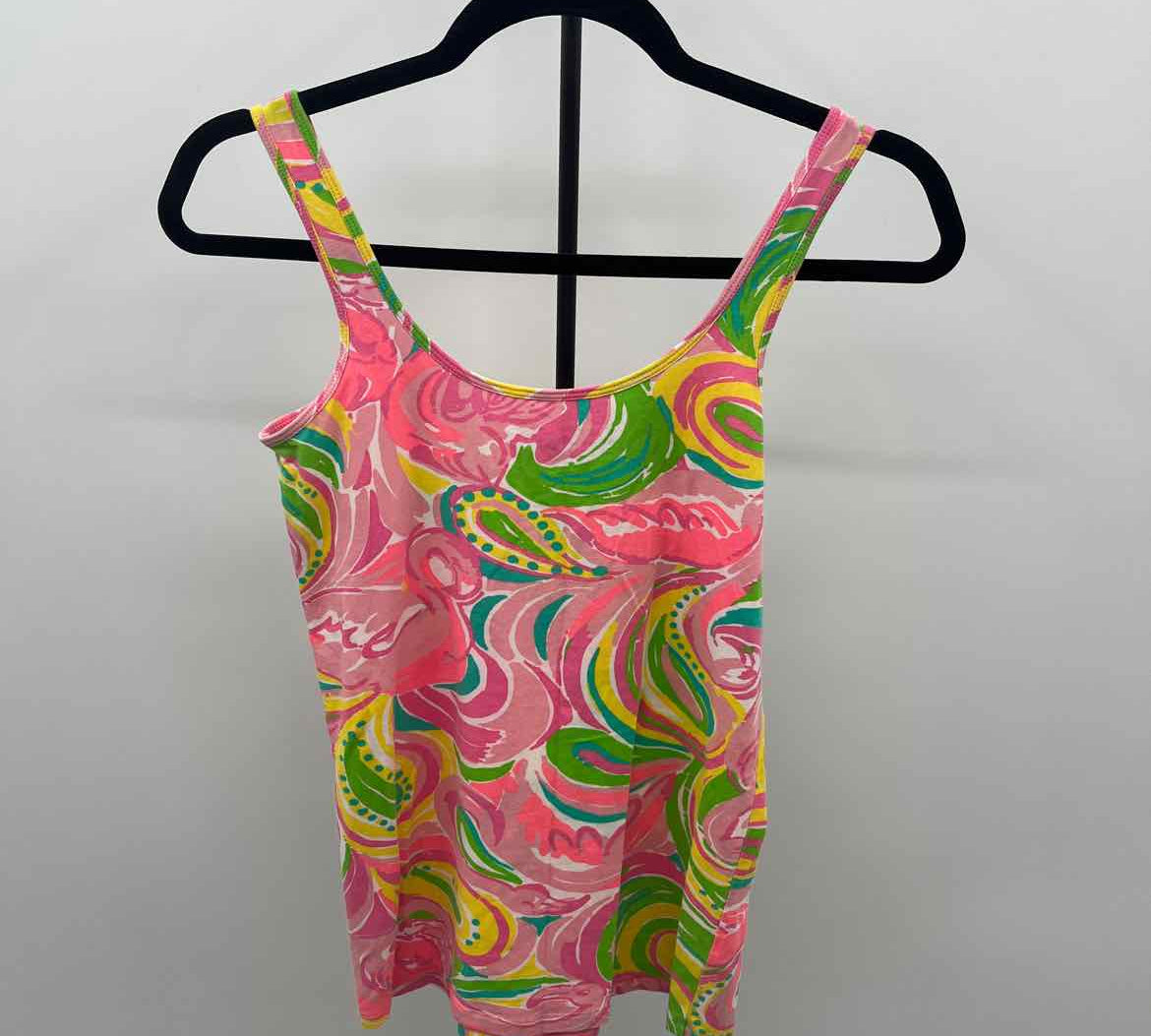 Lilly Pulitzer Women's Size S Pink Flamingo Tank