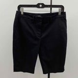 White House Black Market Women's Size 4 Black Solid Shorts