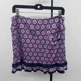 Golftini Women's Size 14 Lavender Floral Skirt