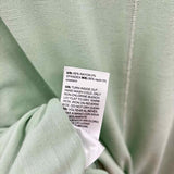 White House Black Market Women's Size XL Green Shimmer Short Sleeve Shirt