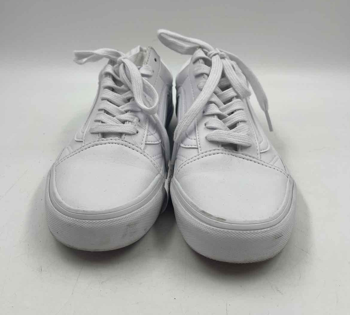 Vans Women's Shoe Size 6.5 White Solid Sneakers