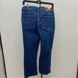 J Crew Women's Size 8 Blue Solid Jeans