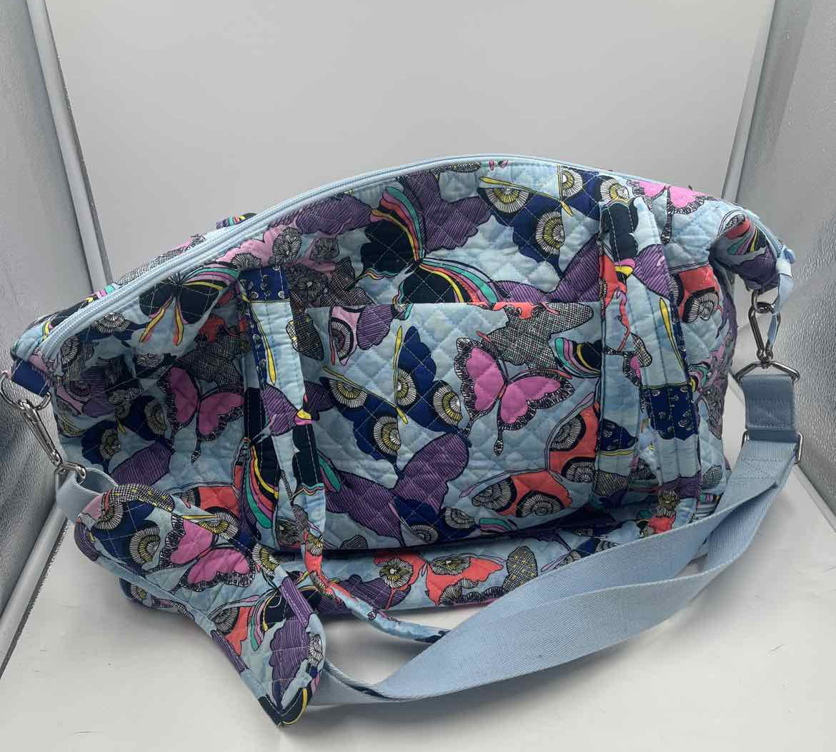 Vera Bradley Blue Butterfly Carry on
