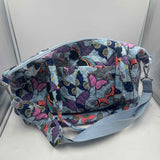 Vera Bradley Blue Butterfly Carry on