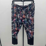 Lole Women's Size 14 Charcoal Abstract Leggings