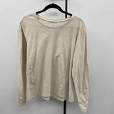 Cut Loose Women's Size XL Oatmeal Textured Long Sleeve Shirt
