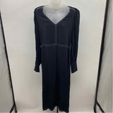 Something Navy Women's Size 6 Black Solid Dress