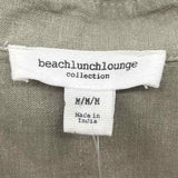 beach lunch lounge Women's Size 10 Green Solid Dress