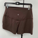 Lululemon Junior's Size 6 Brown Solid Shorts