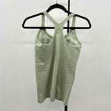Lululemon Junior's Size M Green Ribbed Tank