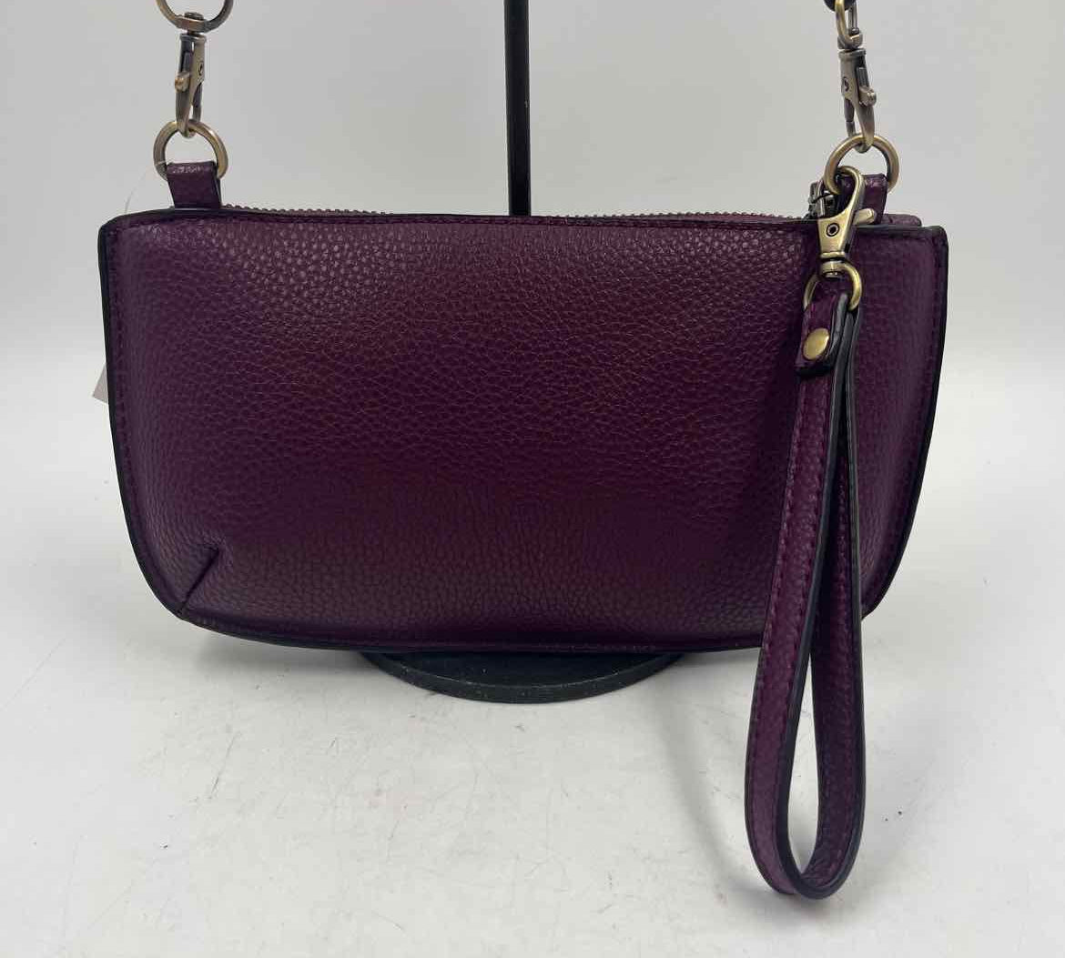 Joy Susan Women's Purple Luxe pebbled Purse
