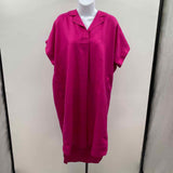 Eileen Fisher Women's Size 16 Fuschia Solid Dress