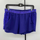 Under Armour Junior's Size XL Purple Solid Shorts