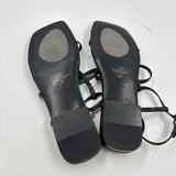 Marc Fisher Women's Shoe Size 7.5 Black Solid Sandals