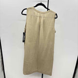 Tribal Jeans Women's Size 14 Khaki Solid Dress