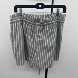 Express Women's Size 10 Charcoal Stripe Shorts