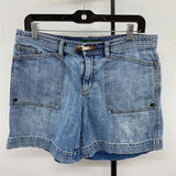 Ralph Lauren Women's Size 8 Blue Solid Shorts