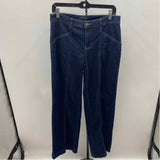 Liverpool Women's Size 8 Blue Solid Jeans
