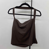 Aerie Junior's Size XL Brown Solid Tank