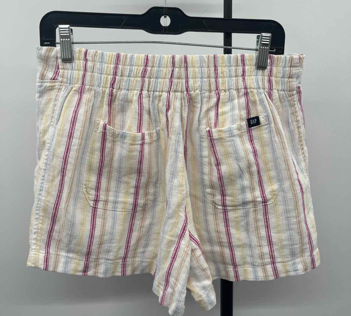 Gap Women's Size 10 White Stripe Shorts