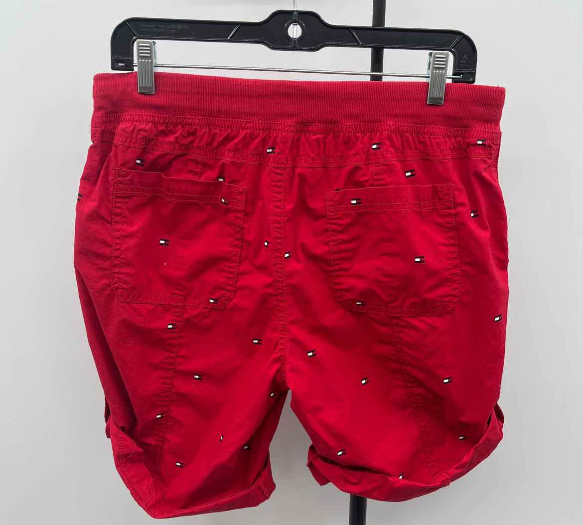 Tommy Hilfiger Women's Size 6 Red Flag Shorts