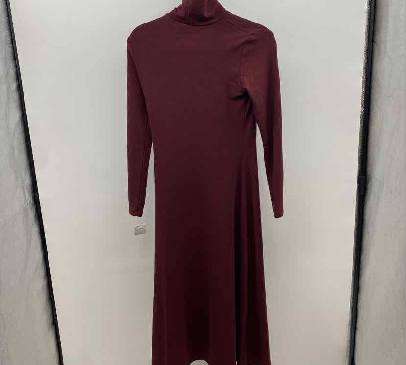 OGL Women's Size 10 maroon Solid Dress