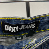 DKNY Women's Size 6 Blue Solid Jeans