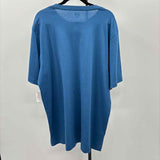 Lands End Men's Size XLT Blue Cotton Solid New with Tags T-shirt