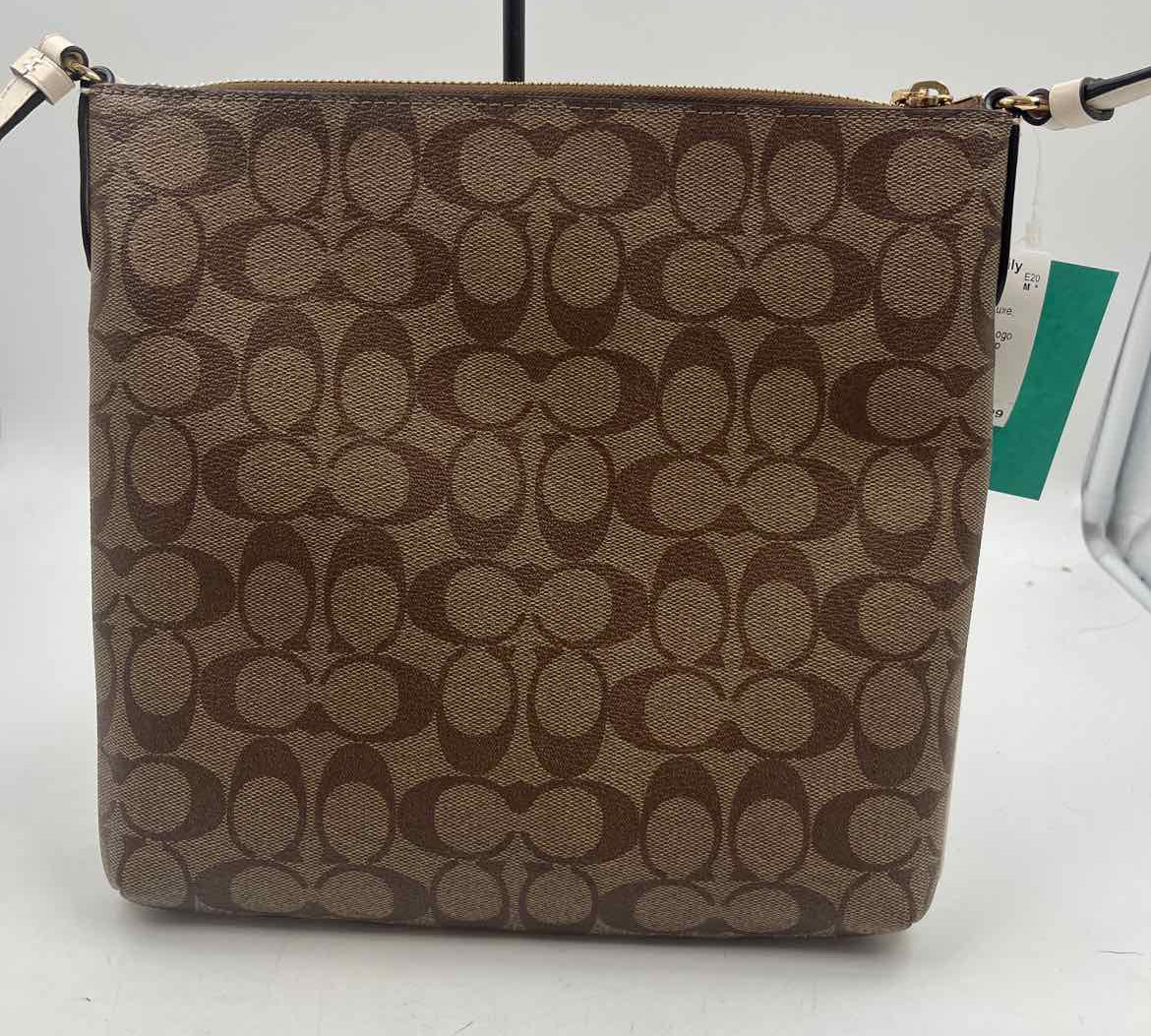 Coach Women's Brown Luxe Signature Purse