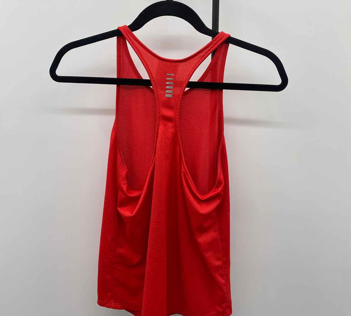 Under Armour Junior's Size S Red Solid Tank