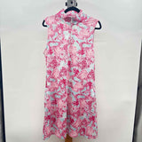 Emerald 18 Women's Size L Pink Print Dress