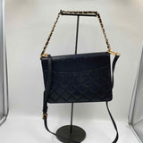 Tory Burch Women's Black Luxe Quilted Purse