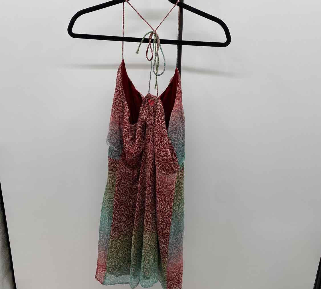 Roxy Women's Size 14 Red Gradient Dress